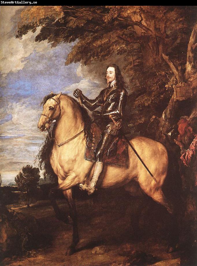 DYCK, Sir Anthony Van Charles I on Horseback fg